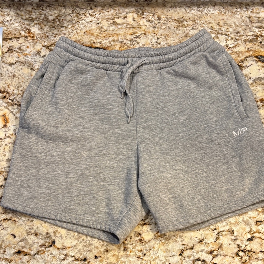MP Men's Casual Gray Athletic Shorts